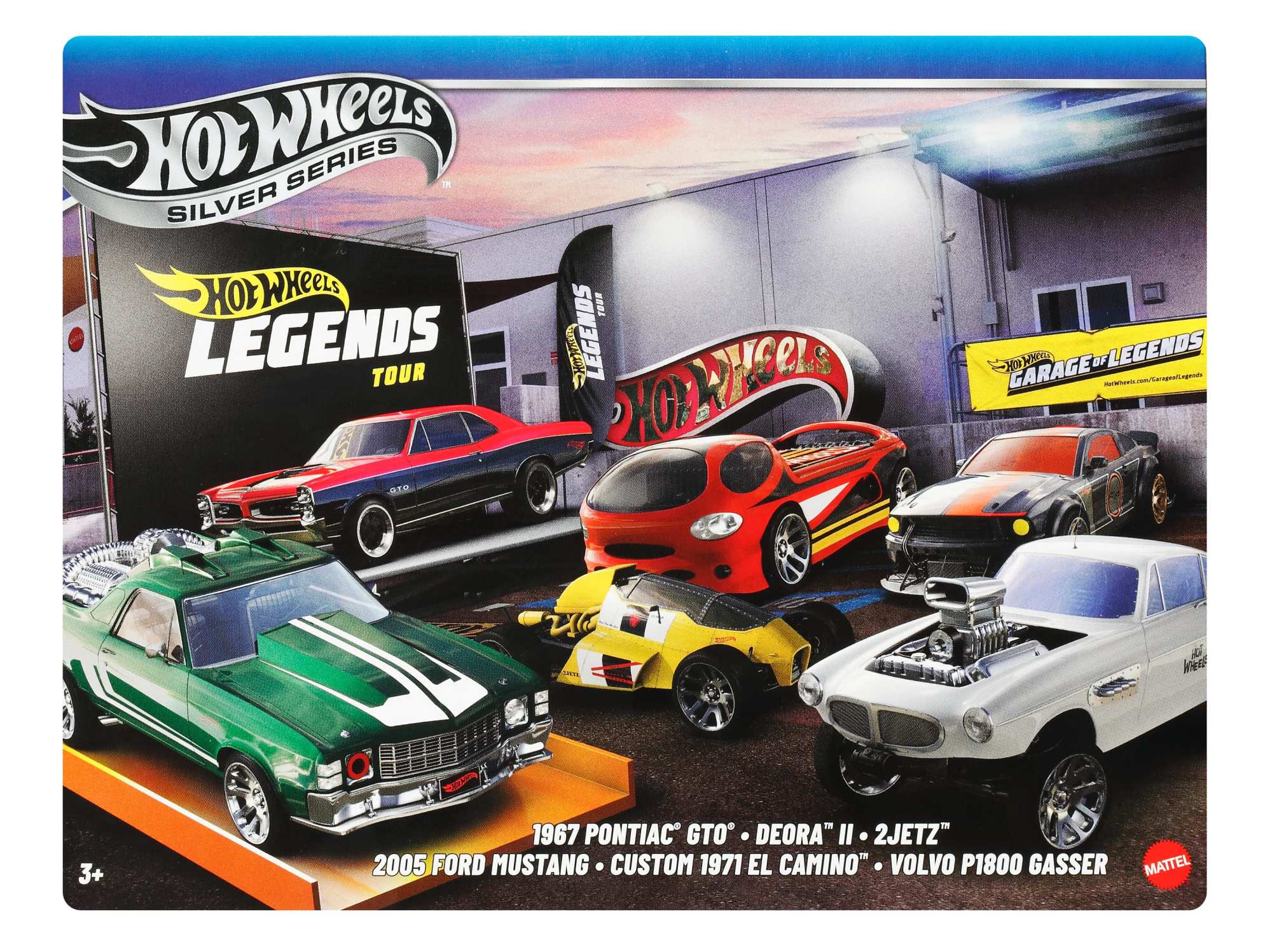 Hot Wheels Legends Cars 1:64 6-dielna sada Hračky Autá 3+ JBY78